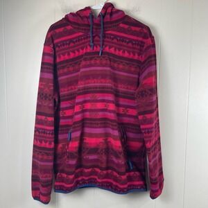 Chubbies Men's Fleece‎ Hoodie Pullover Red Large
